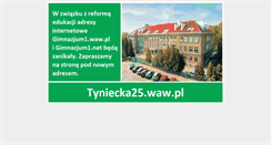 Desktop Screenshot of 1b.gimnazjum1.net