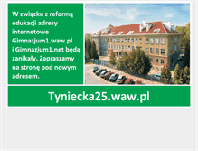 Tablet Screenshot of 1b.gimnazjum1.net
