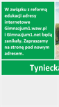 Mobile Screenshot of 3c.gimnazjum1.net