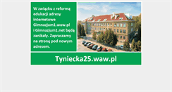 Desktop Screenshot of 3b.gimnazjum1.net