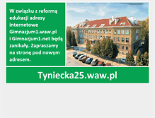 Tablet Screenshot of 3b.gimnazjum1.net